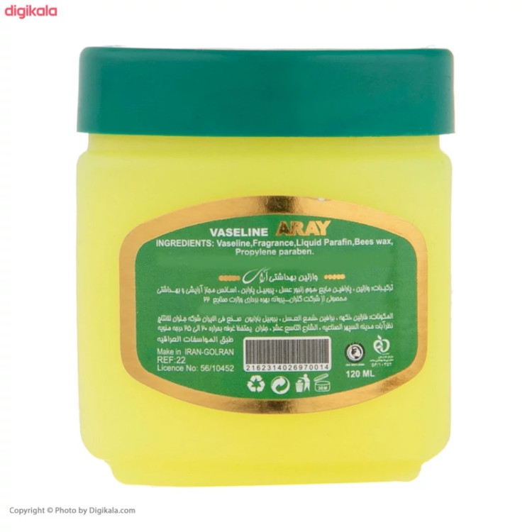 وازلین طبیعی اعلا خالص سنتی تبریز رستاک ( 120میلی )
