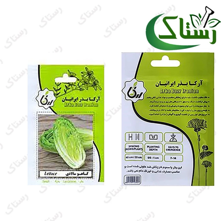 بذر کاهو سالادی گیاهی تبریز رستاک (10گرمی)
