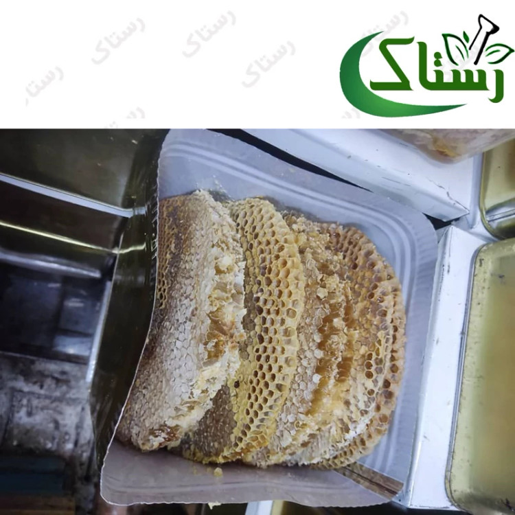 عسل طبیعی باموم خودبافت سبدگیاهی تبریز رستاک (یک کیلو یی) آذربایجان
