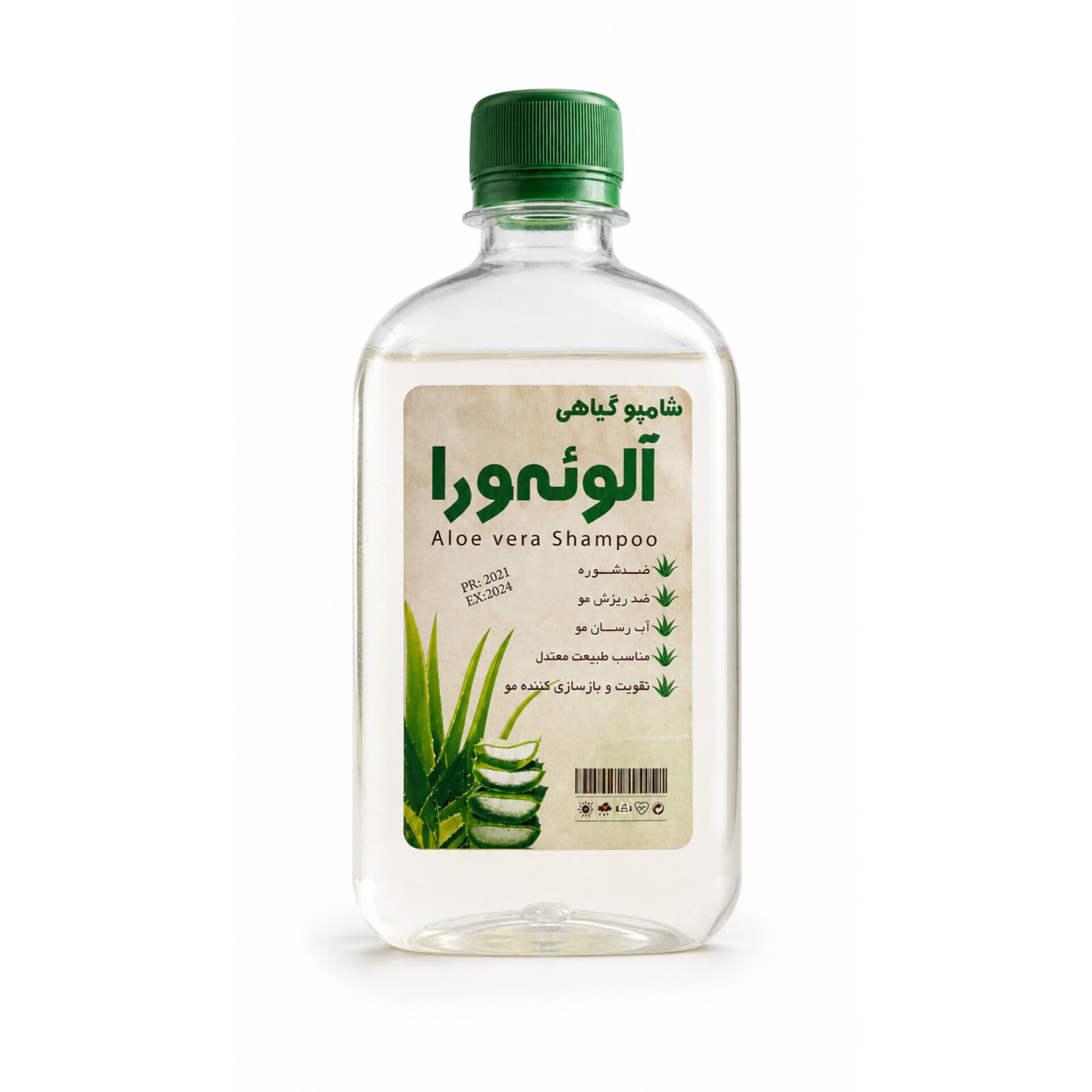 شامپو آلوئه ورا طبیعی